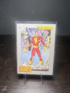 1991 DC Comics Trading Cards #15 Modern Age Shazam Hero Heritage - Bild 1 von 3