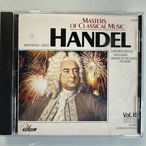 Masters Of Classical Music: Handel (CD, May-1998, Delta Distribution) - Bild 1 von 2