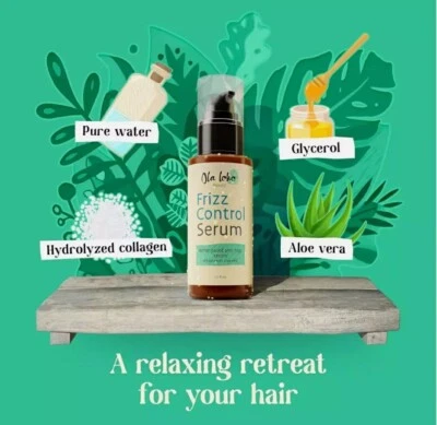 OLA LOKO Anti Frizz Hair Serum for Frizzy Hair, Hair Serum for Dry Damaged Hair 50ml