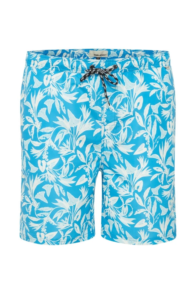 Pantalón corto de natación Blend para hombre talla grande 20717086 azul Ibiza, 2XL-6XL Foto 1 de 3