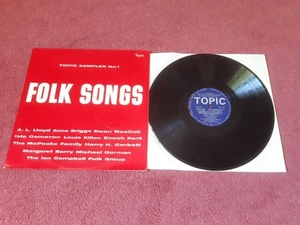 Topic Folk Songs (Anne Briggs) Sampler No.1 - Picture 1 of 5