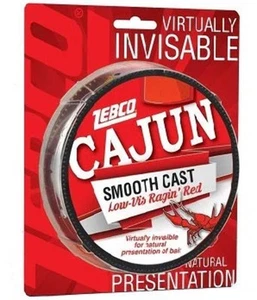 Cajun Line Smooth Cast Low Vis Red 330yd 6 lb - Imagen 1 de 1