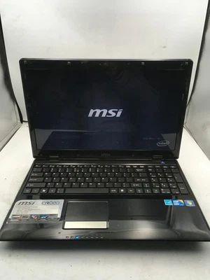 PORTATIL MSI CR620 - PARA PIEZAS/CONGELACIONES - INTEL I3 330M - 4GB RAM - SIN SISTEMA OPERATIVO - LEER - BB Foto 1 de 4