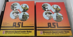 Advanced Squad Leader ASL Rules & Slipcover by Avalon Hill (1985) - Picture 1 of 3