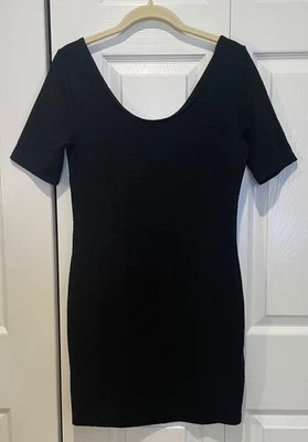 Sexy Mini Vestido De Colección Y2K Ajustado Negro con Cremallera Talla S Bruja Capricho Evento HOCO Foto 1 de 4