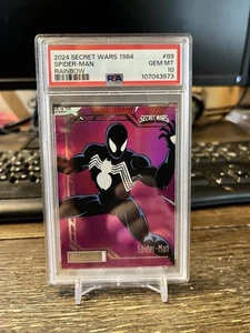 2024 UD Allegiance Marvel Secret Wars - Spider-Man #84 - Rainbow PSA 10!! 🔥 - Picture 1 of 2