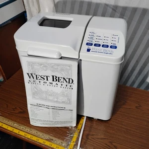 West Bend Automatic Bread Dough Maker 41073 USA Made Machine Vintage White NEW  - Picture 1 of 4