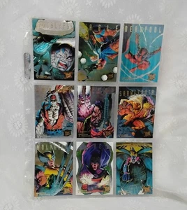 9 tarjetas coleccionables Ultra Fleer 1995 edición limitada cazadores y acosadores - Imagen 1 de 2