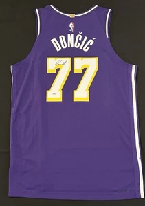 Luka Doncic Signed Lakers Authentic On Court Jersey Autographed Auto ~ PSA COA - Picture 1 of 6