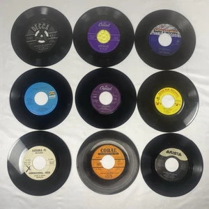 Nice Lot Of 45's Records Jukebox 7" 45 rpm Mixed Genres - Picture 1 of 1
