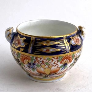 Imari von Derby (Stevenson & Hancock) 1863 Kings Street Porzellan offene Zuckerdose - Bild 1 von 5
