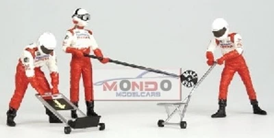 1:43 Minichamps Pit Stop Toyota Jack Set 1/43 343100064  Modellino - Immagine 1 di 2