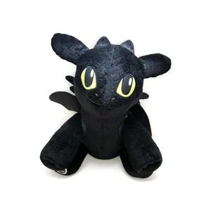 Toothless How To Train Your Dragon Build A Bear BAB Soft Plush Toy 14” w/ Tags - Picture 1 of 6