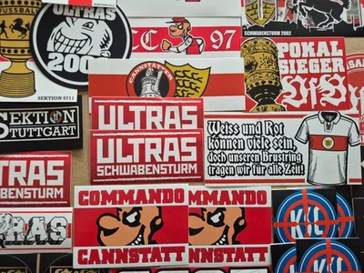 Ultras VfB Stuttgart Cannstatter Kurve Aufkleber Sammlung CC97 Kleber Sticker - Bild 1 von 4