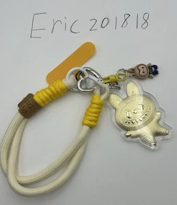 Llaveros de dibujos animados de oro real de 20 mg nuevos sin embalaje al por menor ideales para regalo - Imagen 1 de 2