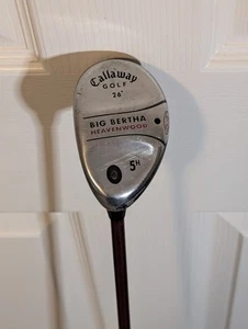 Callaway Big Bertha Heavenwood 5H Hybrid 26° RCH 75W Regular Graphite 41"(LH) - Picture 1 of 8
