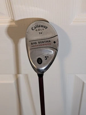 Callaway Big Bertha Heavenwood 5H Hybrid 26° RCH 75W Regular Graphite 41"(LH) - Image 1 of 4