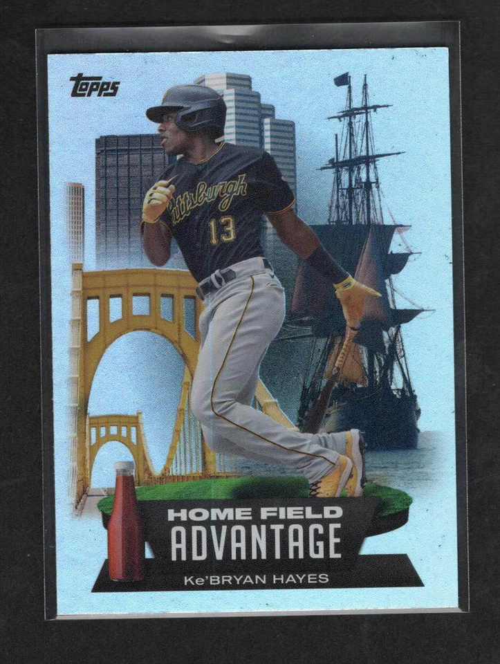 KE'BRYAN HAYES 2022 TOPPS HOMEFIELD ADVANTAGE PITTSBURGH PIRATES - Image 1 of 1