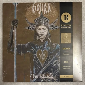 Gojira Fortitude Vinyl Album 1/666 Revolver Excl Opaque Olive New Unopened #182 - Picture 1 of 3