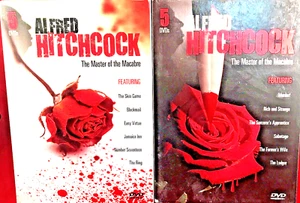 The Master of the Macabre 1 & 2 (DVD 5 Disc Sets, 2010) Alfred Hitchcock - Picture 1 of 5