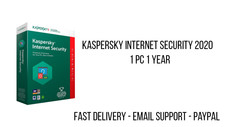 Kaspersky Internet Security 2020 1 Pc, 1 Year, ESD - EUROPE