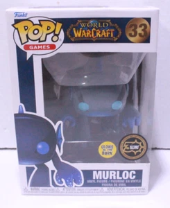Funko Pop! MURLOC Blue Glow GITD #33 World of Warcraft Blizzard 30 aniversario - Imagen 1 de 9