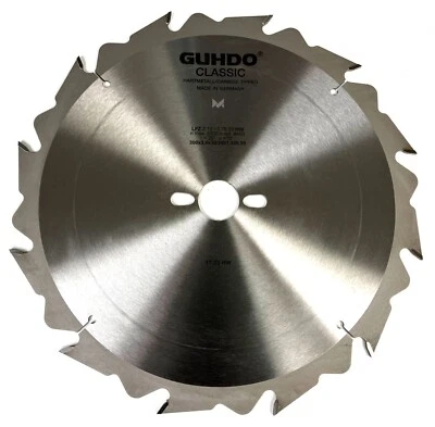 GUHDO HW-Kreissägeblatt 300x3,4/2,2x30 Z12 FZ Längsschnitte in Weich- + Hartholz - Bild 1 von 4