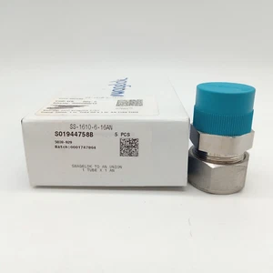 Swagelok SS-1610-6-16AN Tube Fitting Box of 5 - Picture 1 of 4