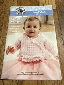 Loops And Threads Darling Designs Knit & Crochet Baby Sweater Designs & Blankets - Picture 1 of 3