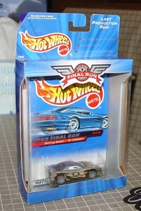 👓Hot Wheels 1999 FINAL RUN #8/12🔥'93 CAMARO Metallic Gray⭐Real Riders⚡BOXED - Picture 1 of 8