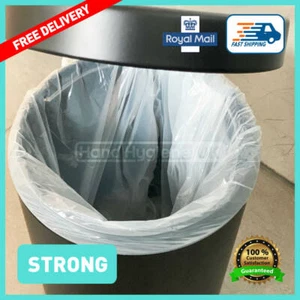 1-100 Pedal Bin Liners 3L Kitchen Office Bathroom Hotel Bedroom And Other Sizes - Picture 1 of 11