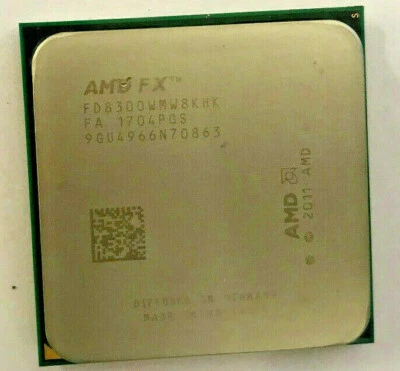 AMD FX-Series FX-8300 FD8300WMW8KHK Black Edition - 8x 3,30GHz - Sockel AM3+#765 - Bild 1 von 2
