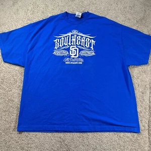 Dyse One Shirt Adult 4XL Blue Southeast Urban Streetwear Graffiti The Collection - Picture 1 of 11