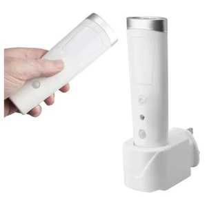 Wiederaufladbare Sensorleuchte LED Notmelder Nachtpositionslampe Taschenlampe - Bild 1 von 12
