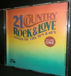 21 Country Rock & Love Songs Of 50's & 60's: Vol 1 - CD - k - Imagen 1 de 2