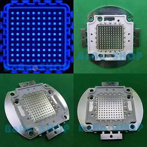 100W Royal Blue 455nm High Power COB LED Lamp Light Spotlight Aquarium Plant - Picture 1 of 2