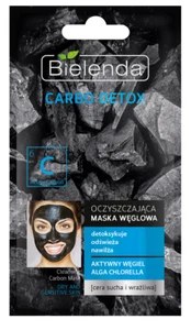 Bielenda Carbo Detox Carbon Face Masks Dry & Sensitive Skin - Picture 1 of 1