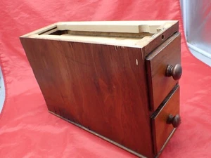 2 Antique Singer #2 Treadle Sewing Machine Wooden Drawers #1 - Picture 1 of 10