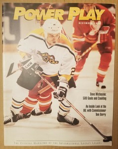 FORT WAYNE KOMETS IN IHL MAGAZINE. 1993.