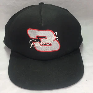 Dale Earnhardt Goodwrench Racing Nascar Hat Black Snapback Made In USA Vintage - Picture 1 of 4