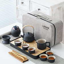 Gungfu Tea Sets, Portable Ceramic Teaset, Asian Tea Sets for Adult, Tea Gift Set