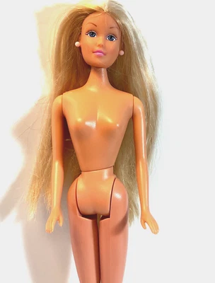 "Muñeca de moda Simba Toys Steffie Love 11,5"" Barbie clon desnuda pelo largo rubio" Foto 1 de 4