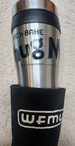 WFMU-FM radio Wake ’n Bake CLAY PIDGEON Chug Mug/Koozie 2020 marathon Premium - Picture 1 of 2