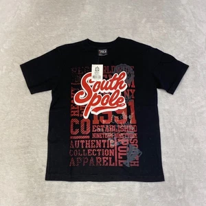 South Pole Kids Black Authentic Collection Graphic T Shirt Size L 7 - Picture 1 of 8
