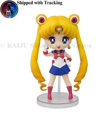 Boneco de ação Tamashii Nations Figuarts mini Sailor Moon 90mm PVC ABS pintado - Imagem 1 de 4
