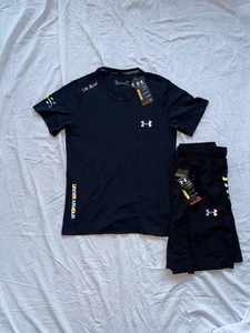 Under Armour Sport Set Schwarz Reflectiv Gr. M/L - Bild 1 von 8