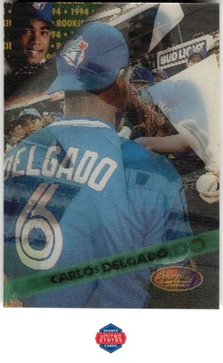 1994 Sportflics 2000 Rookie & Traded #132 Carlos Delgado - Image 1 of 2