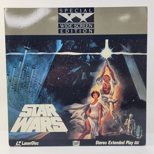 Star Wars Laserdisc 1977 Special Widescreen Edition Extended Play LD 2 Disc Set - Picture 1 of 4