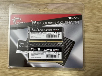 G. SKILL G.SKILL Ripjaws DDR5 SO-DIMM 32GB (2x16) 5600 Laptop Memory RAM