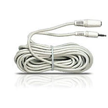 Radio Shack 16-Ft. Speaker Cable, 1/8" Jack to 1/8" Plug (Black)